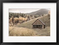 Framed Mountain Hunting Cabin