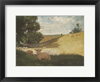 Framed Green Hill 2