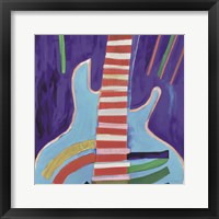 Framed Colorful Guitar