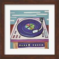 Framed Groovy Turntable