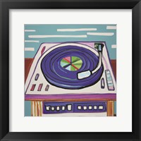 Framed Groovy Turntable