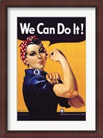 Framed Rosie The Riveter