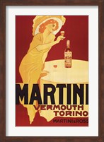 Framed Martini Rossi - Torino