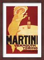 Framed Martini Rossi - Torino