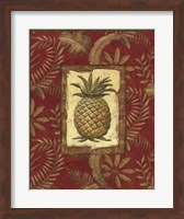 Framed Exotica Pineapple