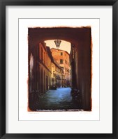 Framed Italian Lane II