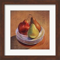 Framed Three Pears