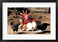 Framed Let's Party Chicken