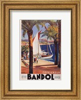 Framed Cote d'Azur (Bandol)