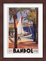 Framed Cote d'Azur (Bandol)