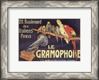 Framed Gramophone