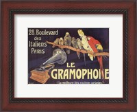 Framed Gramophone