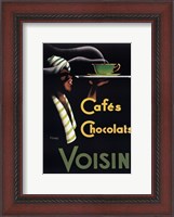 Framed Cafes Chocolats