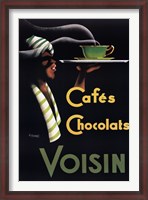 Framed Cafes Chocolats