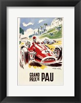 Framed Grand Prix de Pau