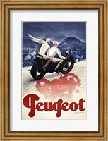 Framed Peugeot