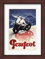 Framed Peugeot