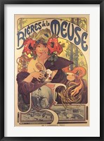 Framed Bieres de la Meuse