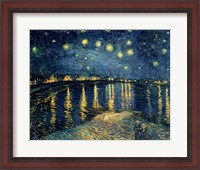 Framed Starry Night over the Rhone, c.1888