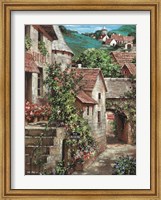 Framed Italian Country Village I