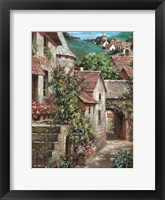 Italian Country Village I Framed Print
