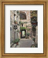 Framed Italian Country Village II