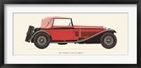 Framed Alfa Romeo 1930