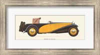 Framed Delage 1933