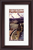 Framed Pacific Coast II