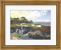 Framed Rocky Cove and 15th Green