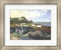 Framed Rocky Cove and 15th Green