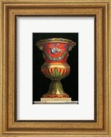 Framed Vase with Instruments
