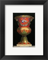 Framed Vase with Instruments