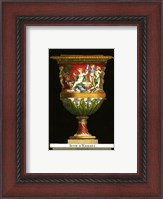 Framed Vase with Cherubs