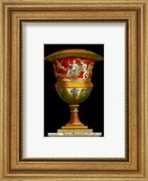 Framed Vase with Chariot