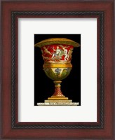 Framed Vase with Chariot