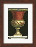 Framed Vase with Red Center