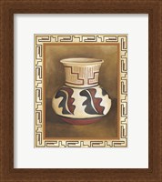 Framed Southwest Pottery III