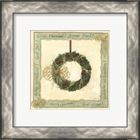 Framed Raffia Wreath II