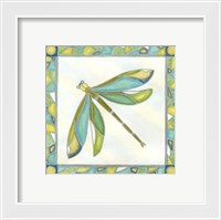 Framed Luminous Dragonfly II