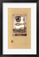 Chinese Series - Peace I Framed Print