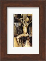 Framed Mini-Contemporary Seated Nude II