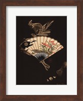 Framed Oriental Fan I