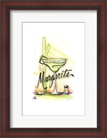 Framed Drink up...Margarita