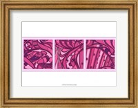 Framed Pink Fission I