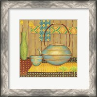 Framed Ginkgo Tea Pot