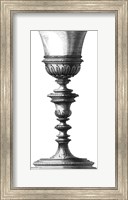 Framed Black & White Goblet I (SC)