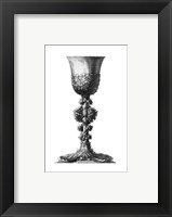 Framed Black & White Goblet II (SC)