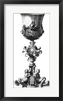 Framed Black & White Goblet III (SC)