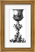 Framed Black & White Goblet III (SC)